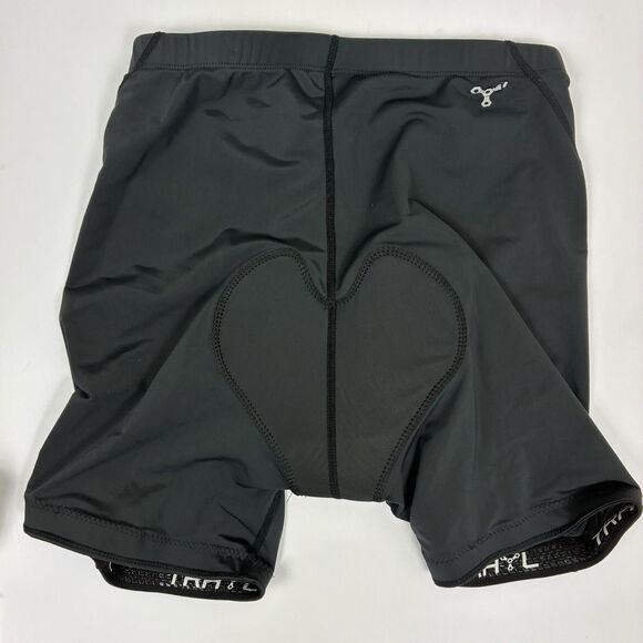 Trayl Cycling Shorts Women’s Small Black Padded Polyester Spandex Blend Leg Grip - Picture 8 of 8